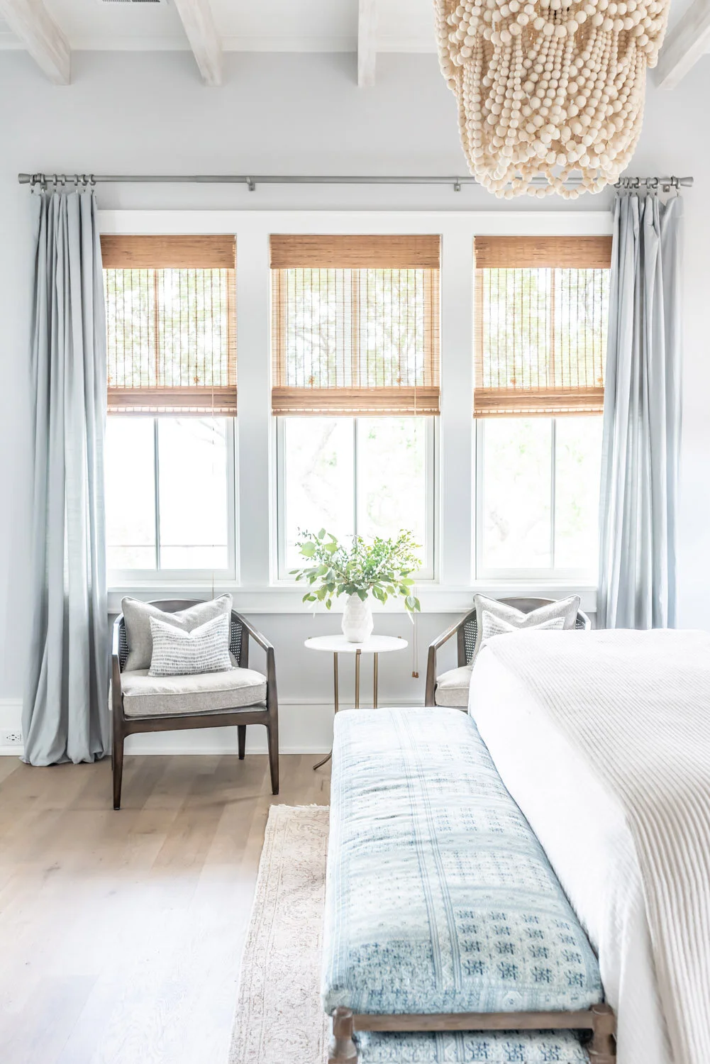 Layered drapery and shade inspiration